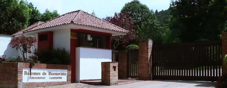 Portería del condominio Balcones de Buenavista