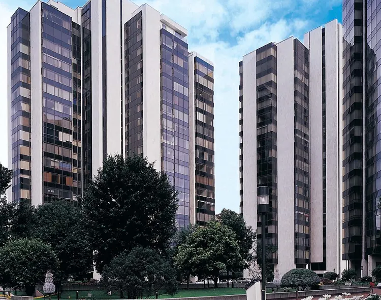 Torres del conjunto Parque Central en Bogotá